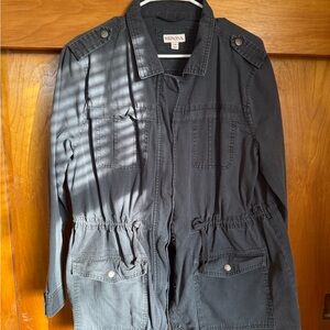 Merona Men's Charcoal Military Jacket